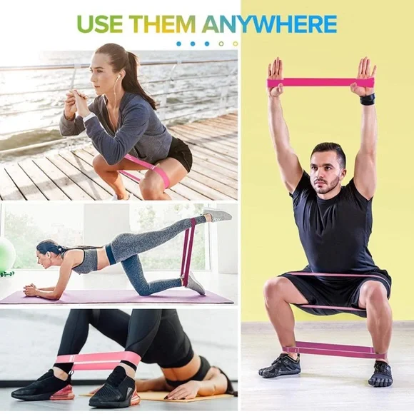 Portzon Resistance Loop Exercise Bands - Picture 8 of 8